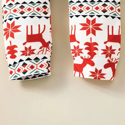 Vista 8 de LYQTloml My Frist - Ropa de Navidad para bebés y niños recién nacidos traje de reno y pantalones