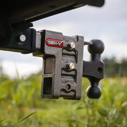 Vista 10 de GEN-Y Hitch Enganche de caída de 6" para receptor de 2.5", 3 posiciones ajustables