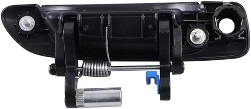 Vista 4 de Manija Exterior de Puerta Delantera y Trasera Negra Sin Pintar Compatible con Honda Civic 2001 2002 2003 2004 2005 (Delantera Izquierda)