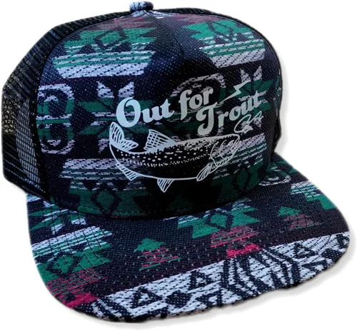 Vista 59 de ThatsRad Out for Trout Corduroy Snapback Sombrero Gorra Pesca con Mosca Pescador