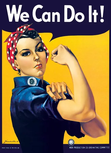 Vista 2 de EuroGraphics Rosie The Riveter by Howard Miller - Rompecabezas de 1000 piezas