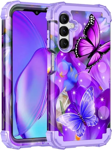 Vista 12 de Rancase Compatible con Galaxy A16 5G Funda, Protección Resistente a los Golpes de Tres Capas de Servicio Pesado Parachoques de Plástico Duro + Funda
