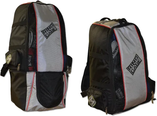 Vista 2 de Ring to Cage Bolsa de gimnasio - Mochila convertible bolsa de equipo de lona para Muay Thai, MMA