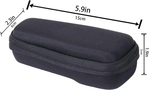 Vista 6 de co2CREA Funda protectora dura para Zoom H1n H1 H1 Digital Handy Recorder Duro, Reemplazo de estuche de viaje portátil (funda negra)