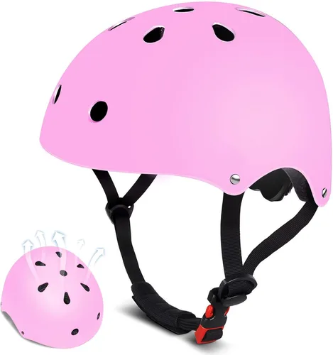 Vista 16 de Casco de bicicleta para niños de 2-3-5-8-14 años para niñas, niños, niños pequeños, niños y jóvenes, casco de bicicleta para niños pequeños