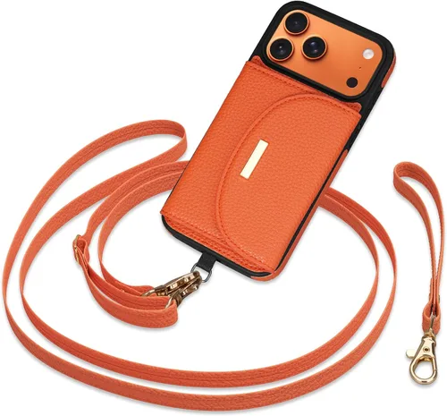 Vista 59 de Funda tipo cartera de Keallce para iPhone 14 Pro de 6.1 pulg., funda con tapa y ranuras para tarjetas, soporte con anillo, funda protectora de piel