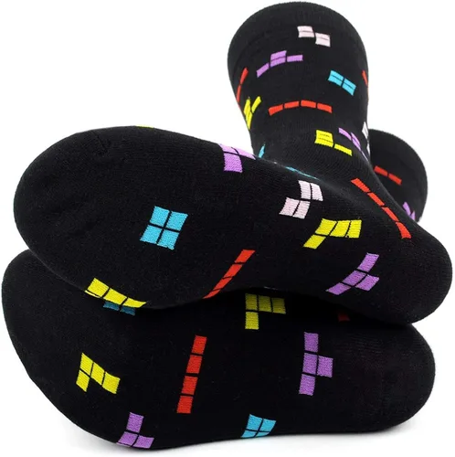 Vista 3 de Urban-Peacock Calcetines novedosos para hombre múltiples patrones!