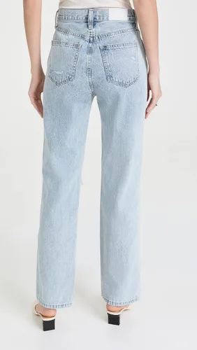 Vista 3 de Pistola Denim Cassie - Jeans rectos de talle alto para mujer