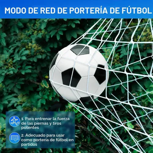 Vista 5 de Soccer Baseball Rebounder Soccer Goal Net, Volleyball Rebound Pitchback Net