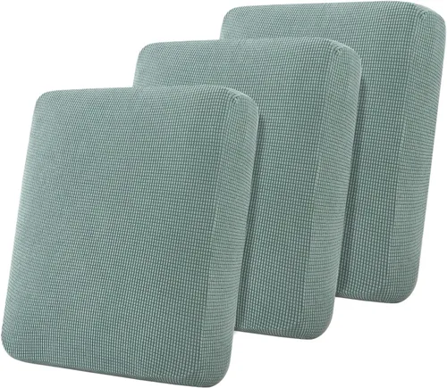 Vista 33 de Flamingo P Funda de cojín elástica de alta estiramiento para asiento de sofá, protector de muebles para sofá, funda de sofá suave y flexible