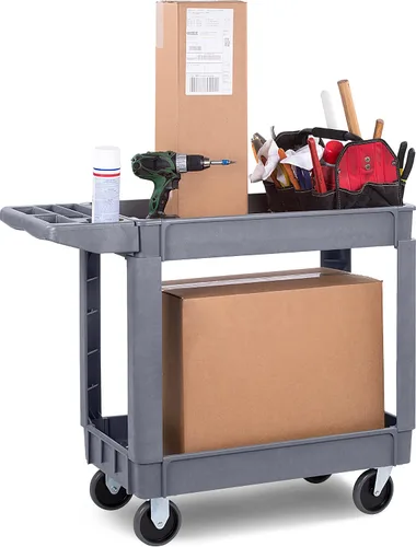 Vista 8 de Carlisle FoodService Products UC401823 - Carrito utilitario o de servicio, capacidad de 500 libras, 40 x 17 x 33 pulgadas (largo x ancho x alto)