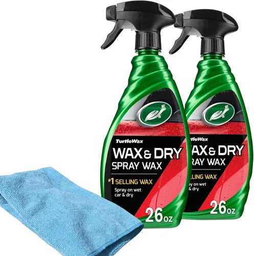 Vista 7 de Turtle Wax 50823 Kit de cera y lavado rápido y fácil, cera y secado (2 por paquete)
