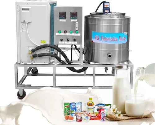 Vista 10 de Pasteurizador de leche comercial 50L Máquina de pasteurización de esterilización Pasteurizador de lácteos para leche, salsa, mezcla de helado