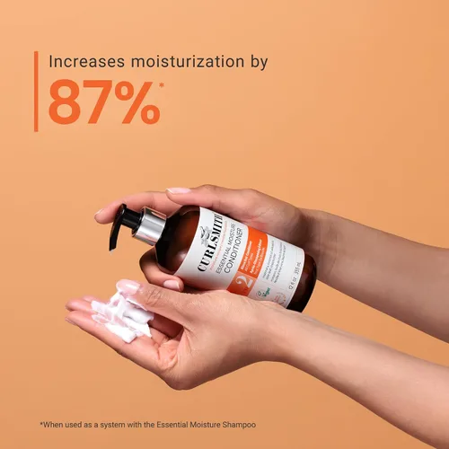 Vista 4 de CURLSMITH Essential Moisture Conditioner - Hydrating Conditioner for Curly Hair, Lightweight and Softening, For All Curl Types, Vegan & Cruelty Free