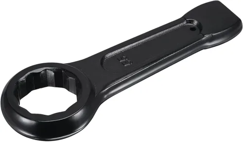 Vista 19 de uxcell Llave tipo anillo de extremo de caja de 0.866 in, herramienta de mano de llave de cabeza única de acero de alta resistencia Hand Tool