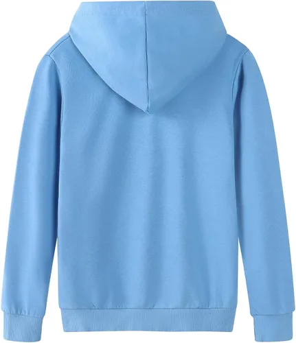 Vista 2 de Spring&Gege - Sudaderas con capucha y cierre completo con zíper para niños (de 3 a 12 años)
