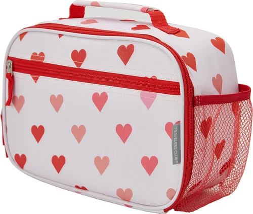 Vista 8 de Travelers Club Juego de equipaje de viaje para niños de 5 piezas Corazones Juego de equipaje de viaje para niños de 5 piezas