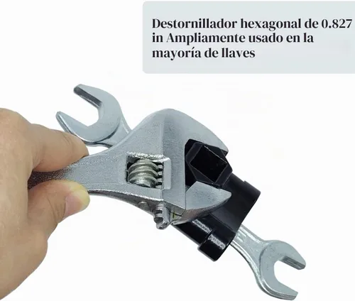 Vista 4 de Extensor de llave universal para llave hexagonal de 1/2 pulgada