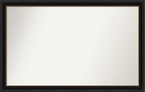 Vista 371 de Amanti Art Espejo personalizado, gran espejo de baño estrecho, espejo de pared o espejo de tocador de baño sobre el fregadero (24 x 24 pulgadas)