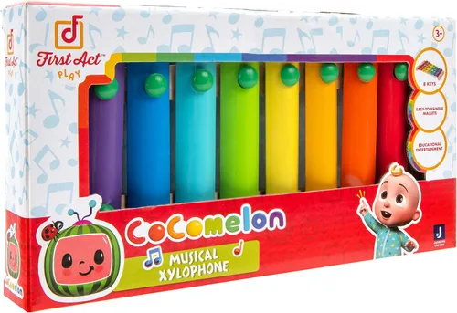 Vista 3 de Cocomelon First Act Xilófono Juguete de aprendizaje musical