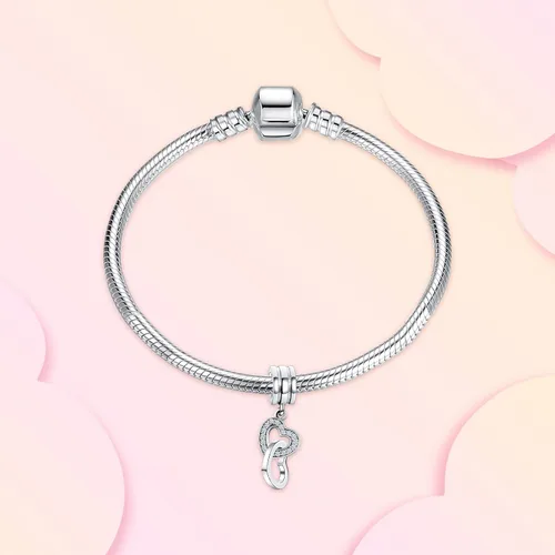 Vista 2 de Annmors Charms for Bracelets Family Animal Safety Chains Nature Dangle for Women Bracelets & Necklace Pendant
