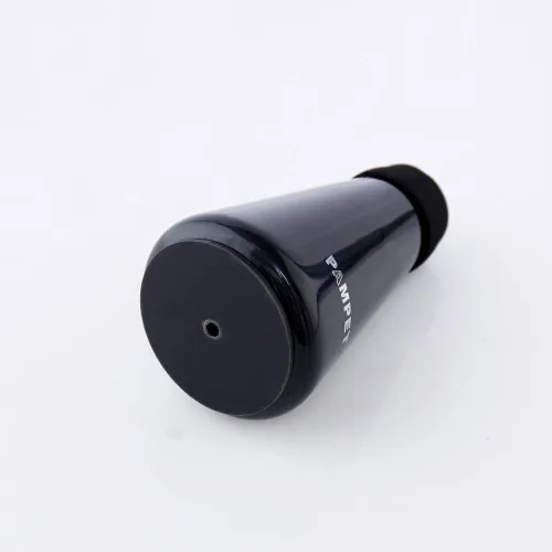 Vista 3 de Pampet - Silenciador para trompeta de práctica, ligero, recto (negro) Accesorios para trompetistas Practica Silenciador de trompeta