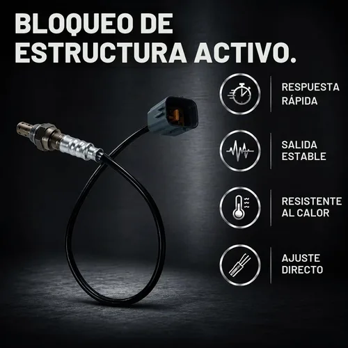 Vista 6 de 75-4398 24458 Sensor de oxígeno posterior compatible con Mazda 3, Mazda 3 Sport 2010 2011 2012 2013 2.0L 2.5L Sensor O2 posterior