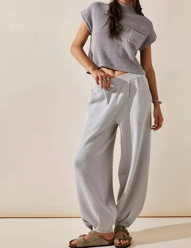 Vista 4 de Peaceglad Suéter de punto con cuello alto falso para mujer, sin mangas, casual, moderno, acanalado, sin botones, para verano