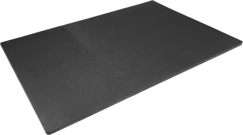 Vista 4 de ProsourceFit Alfombrilla de Ejercicio con Rompecabezas de Patrón Tejido Extra Gruesa de 1 Pulgada, Baldosas de Espuma EVA Entrelazadas para Piso