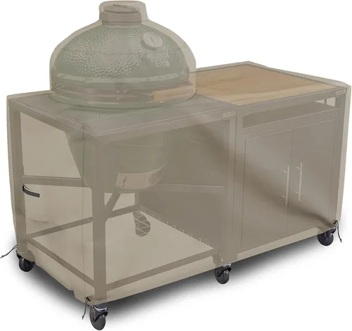 Vista 5 de Covers & all Funda para parrilla Big Egg, 12 onzas, impermeable, resistente a los rayos UV y a la intemperie, cubierta de PVC para exteriores