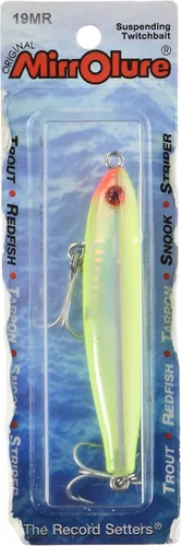 Vista 5 de MirrOLure Mirrominnow Suspender Twitchbait 19 mr Negro Bk/Org/Plata