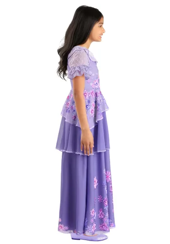 Vista 5 de Disfraz Disney Encanto Isabela para Niñas Multicolor