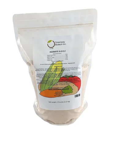 Vista 13 de Greenway Biotech, Inc. Azomite Rock Dust - Fertilizante orgánico de ceniza volcánica con micronutrientes y minerales traza - Fertilizantes naturales