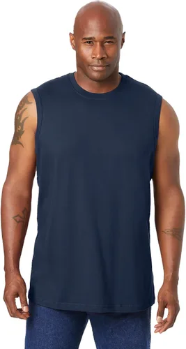 Vista 8 de KingSize - Camiseta para hombre (talla grande, alta y ligera)