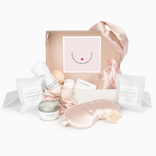 Vista 15 de Dear Ava Regalos de spa para mujeres Cuidado personal orgánico de lujo anti estrés relajante baño y cuerpo Kit de cesta para ella con tarjeta