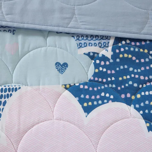 Vista 10 de Intelligent Design Juego de Edredón Reversible de Algodón para Niños - Diversión Vibrante, Estampado Juguetón, Ropa de Cama para Niños de Todas