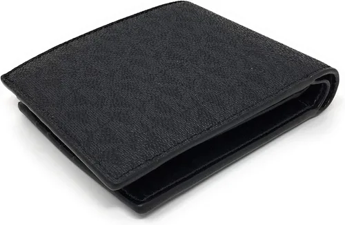 Vista 3 de Michael Kors Cooper Billfold con cartera para hombre PVC negro PVC negro Passcase