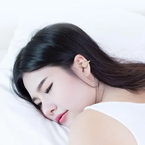 Vista 3 de Auriculares Bluetooth con clip para el oído, tiempo de espera Desnudo
