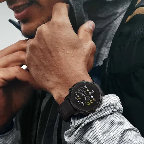Vista 7 de ANCOOL Correa de reloj Garmin Instinct / Forerunner 955, correas de silicona suave de 0.866 in para Forerunner 945/Instinct 2/Forerunner