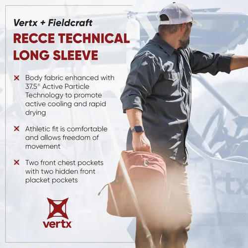 Vista 4 de Vertx Women's Recce Technical Long Sleeve Tactical Shirts