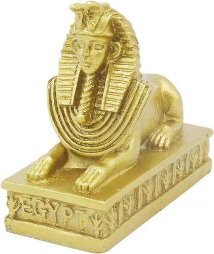 Vista 22 de Anubis Antigua Egipto Acuario Decoraciones para Peces Tanque Decoración Reptil Tortuga Lagarto Araña Tanques Terrario Escultura Egipcia Figurina