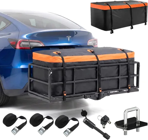 Vista 9 de Transportador de carga de enganche de 56 x 24 x 7 pulgadas para receptor