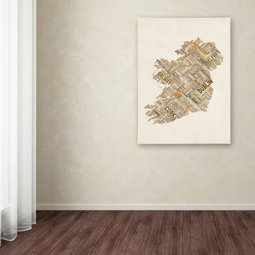 Vista 3 de Trademark Fine Art Ireland III - Arte enmarcado con marco de madera, 11 x 14 pulgadas