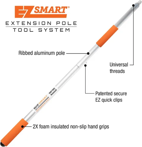 Vista 4 de EZ SMART Práctico gancho, gancho multiusos, codo ajustable, atornillado al poste de extensión de rosca estándar para colgar comederos de pájaros