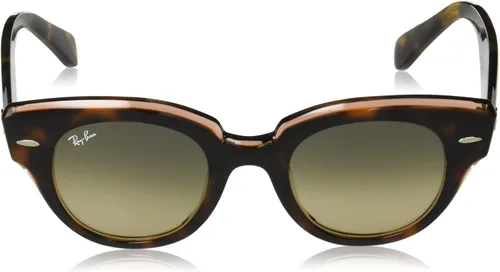 Vista 2 de Ray-Ban Gafas de sol redondas RB2192f Roundabout Low Bridge Fit para mujer