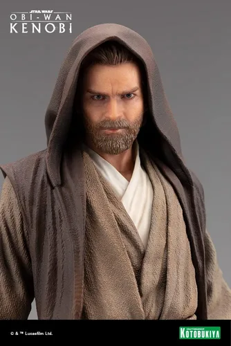 Vista 5 de ARTFX SW201 Star Wars OBI-Wan Kenobi - Figura de montaje simple prepintada de PVC a escala 1/7