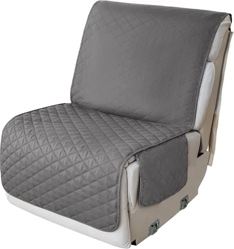Vista 31 de HDCAXKJ Fundas de sofá seccional reclinable 100% impermeable, forma de L, funda de sofá reclinable lavable acolchada suave para mascotas, perro