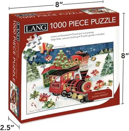 Vista 4 de Lang Rompecabezas All Aboard - 1000 PC (5038051), multicolor
