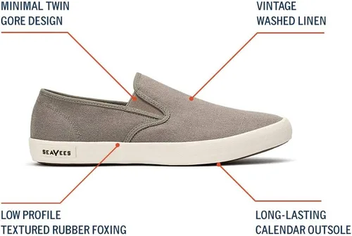 Vista 8 de SEAVEES Men's Baja Slip on Classic Sneaker