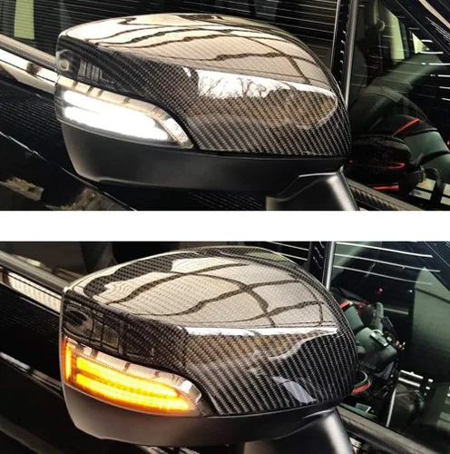Vista 7 de iJDMTOY JDM Spec Blanco/Ámbar Switchback Intermitente Secuencial LED de Espejo Lateral DRL Conjunto de Luz de Señal de Giro Compatible con Subaru
